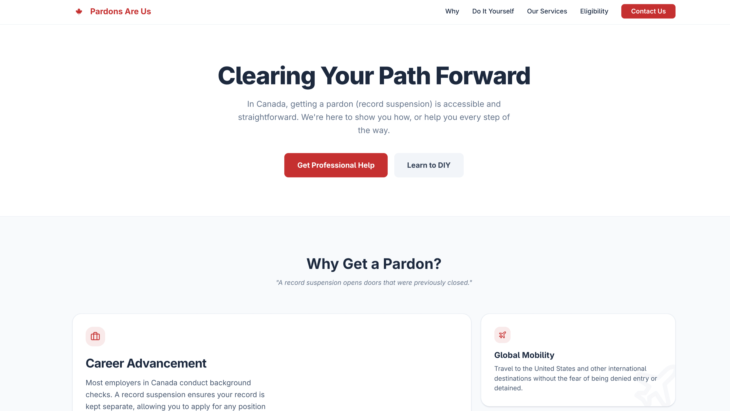 Pardons Are Us screenshot
